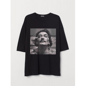 Tricou Flori pe mustata lui Salvador Dali